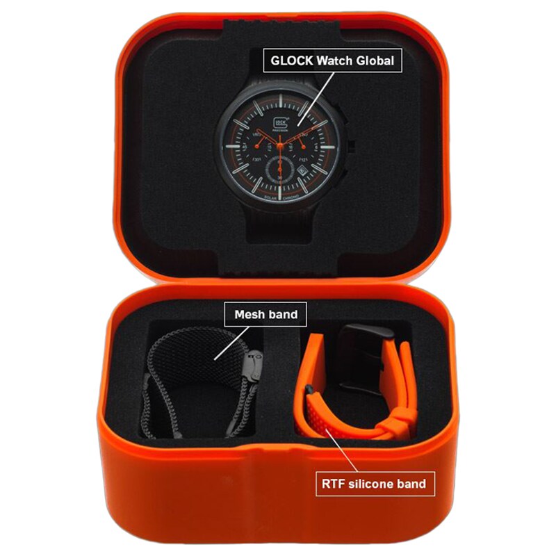 Montre Global Watch Glock - Orange