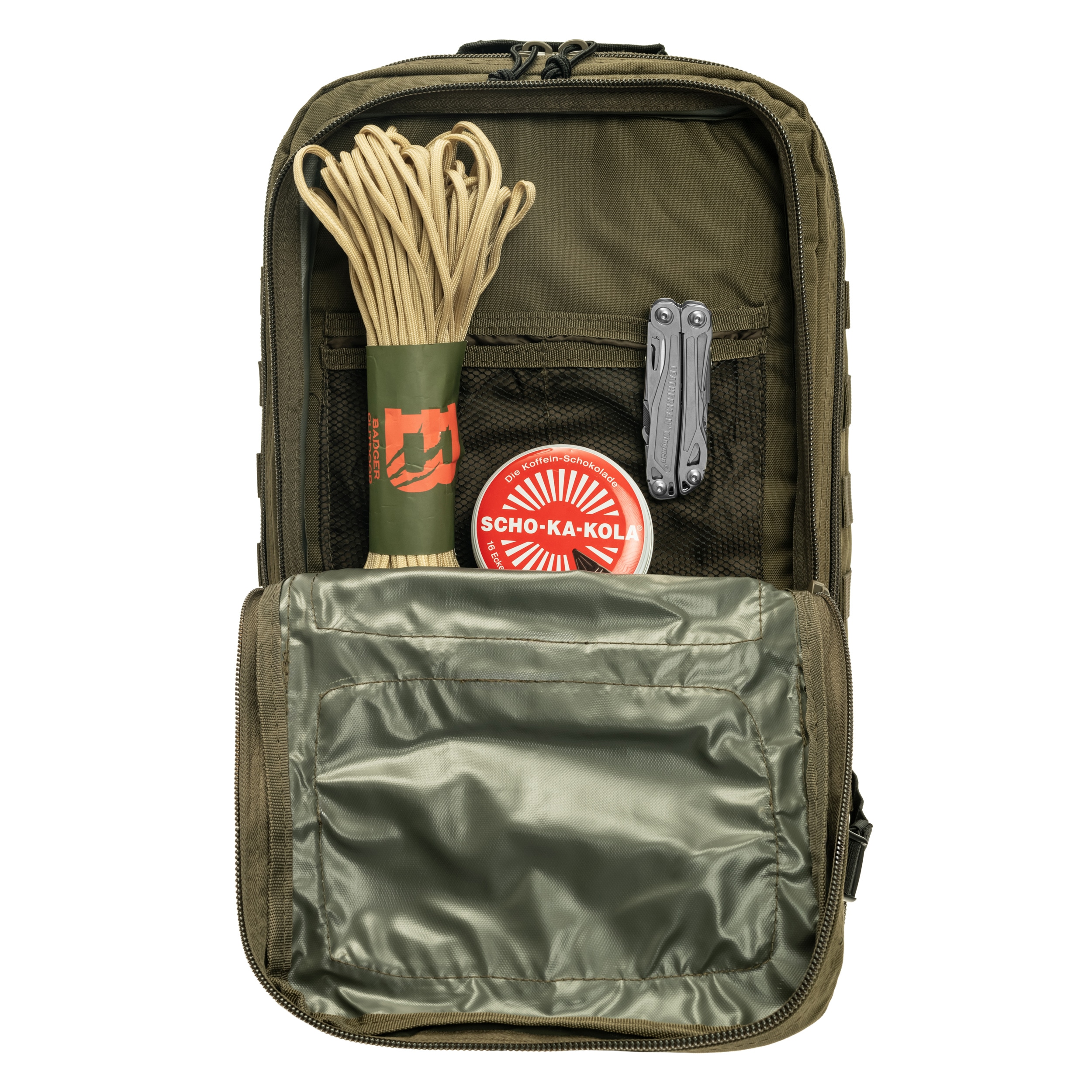 Sac à dos Assault Pack Large 36 L Mil-Tec - Ranger Green/Black