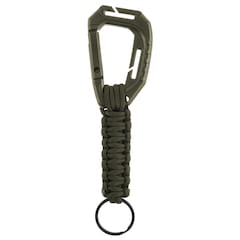 Porte-clés en paracorde avec mousqueton MOLLE Mil-Tec - Olive