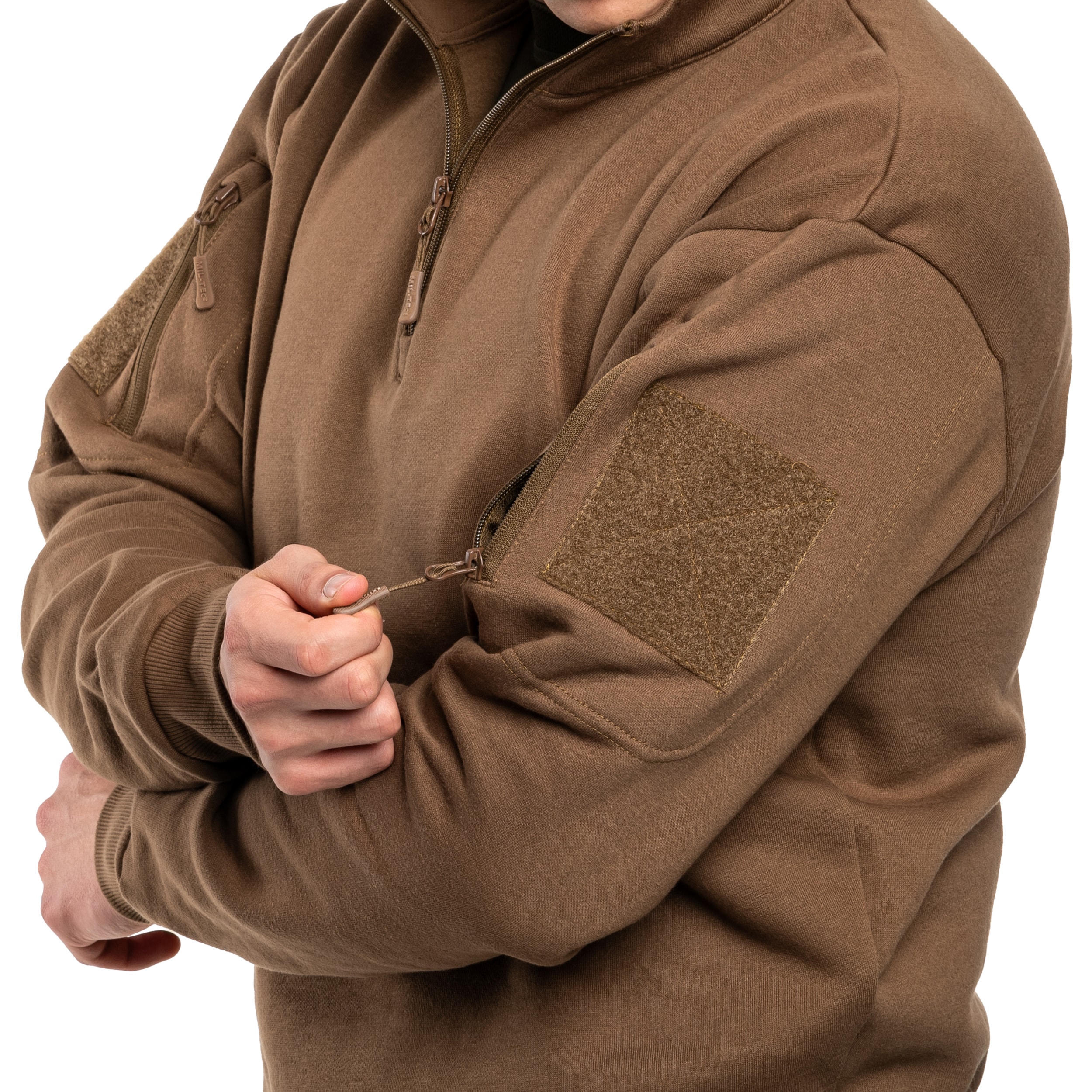 Sweatshirt Tactical Mil-Tec - Coyote