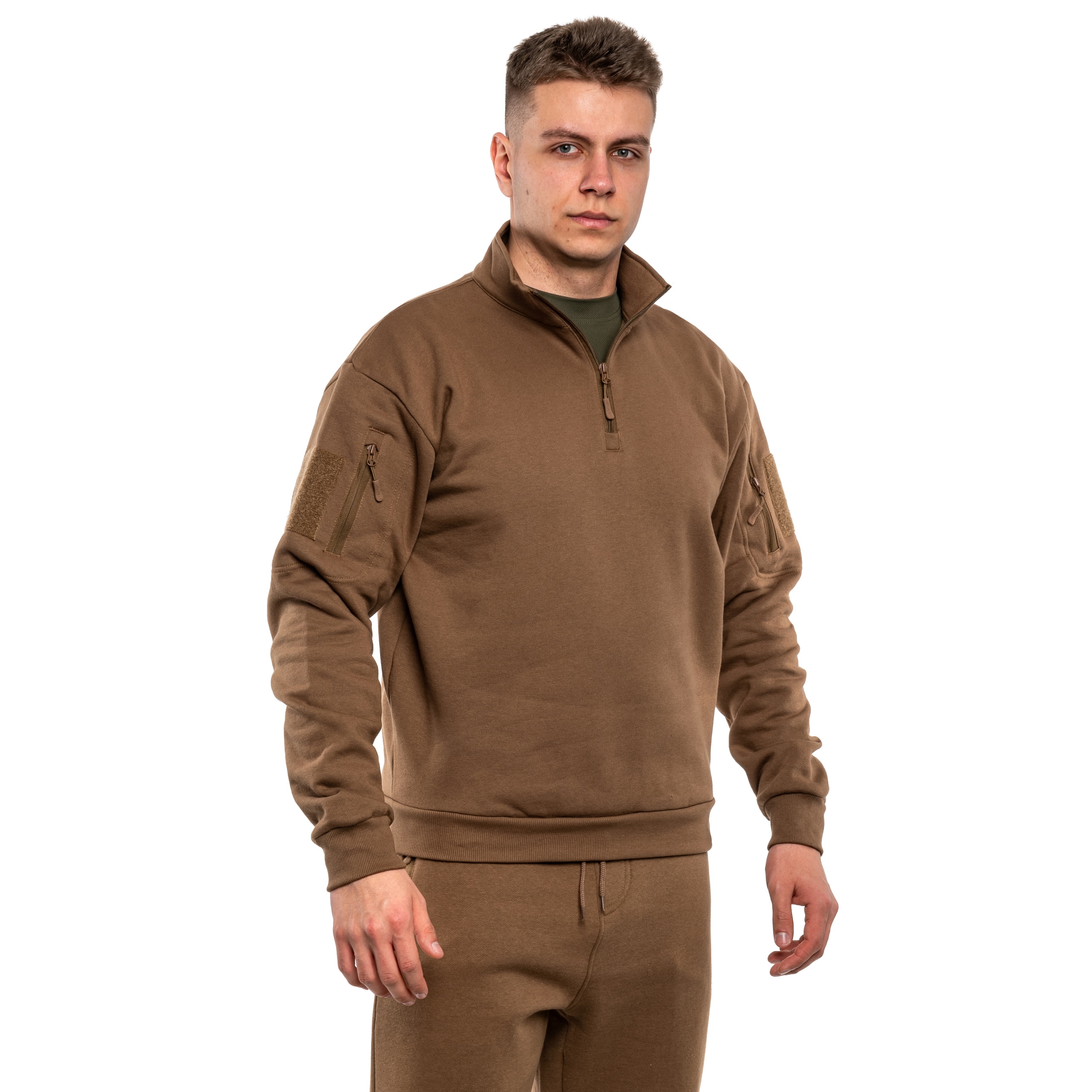 Sweatshirt Tactical Mil-Tec - Coyote