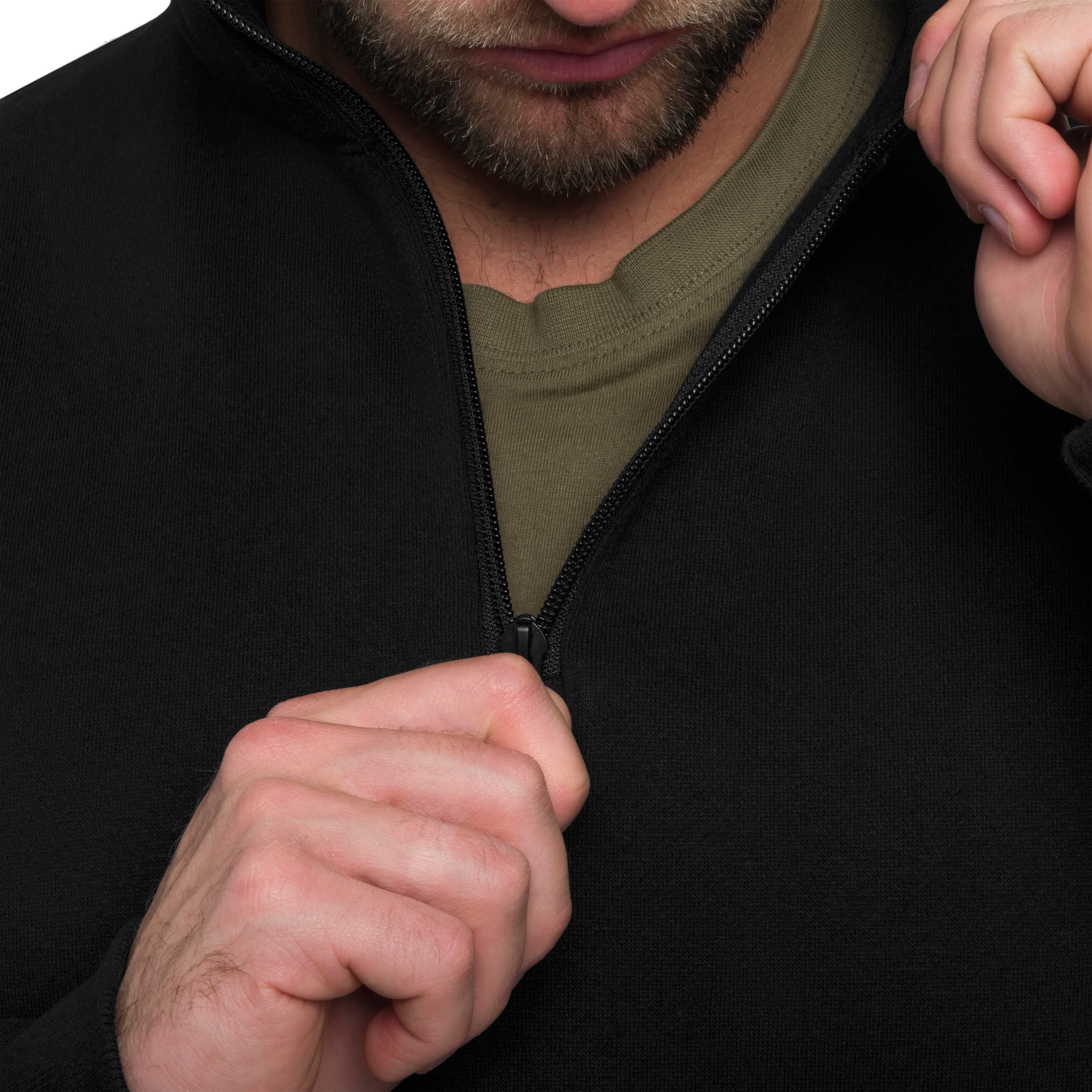 Sweatshirt Tactical Mil-Tec - Black