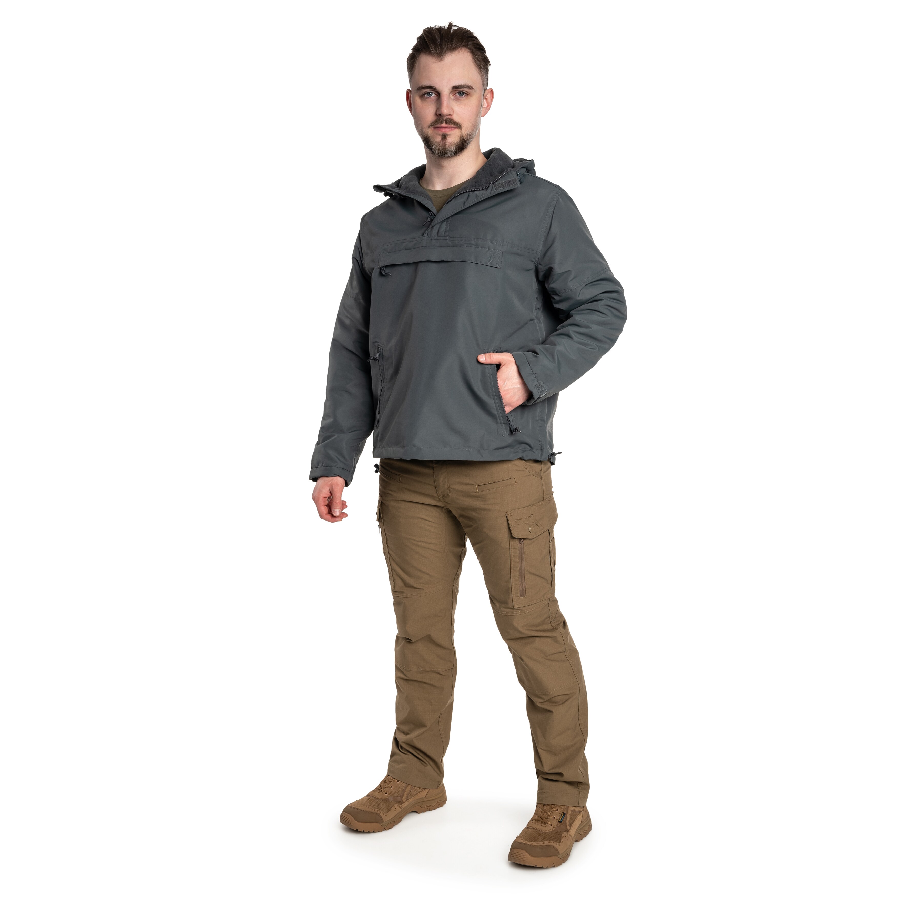 Veste Windbreaker Brandit - Anthracite