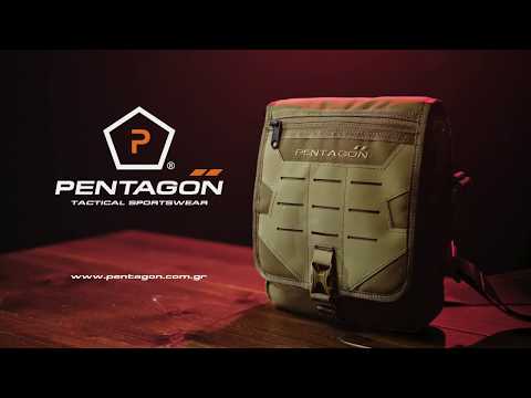 Sac à bandoulière Messenger 2,8 L Pentagon - Coyote 