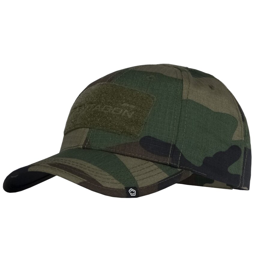 Casquette Tactical 2.0 BB Rip-Stop Cap Pentagon - Woodland