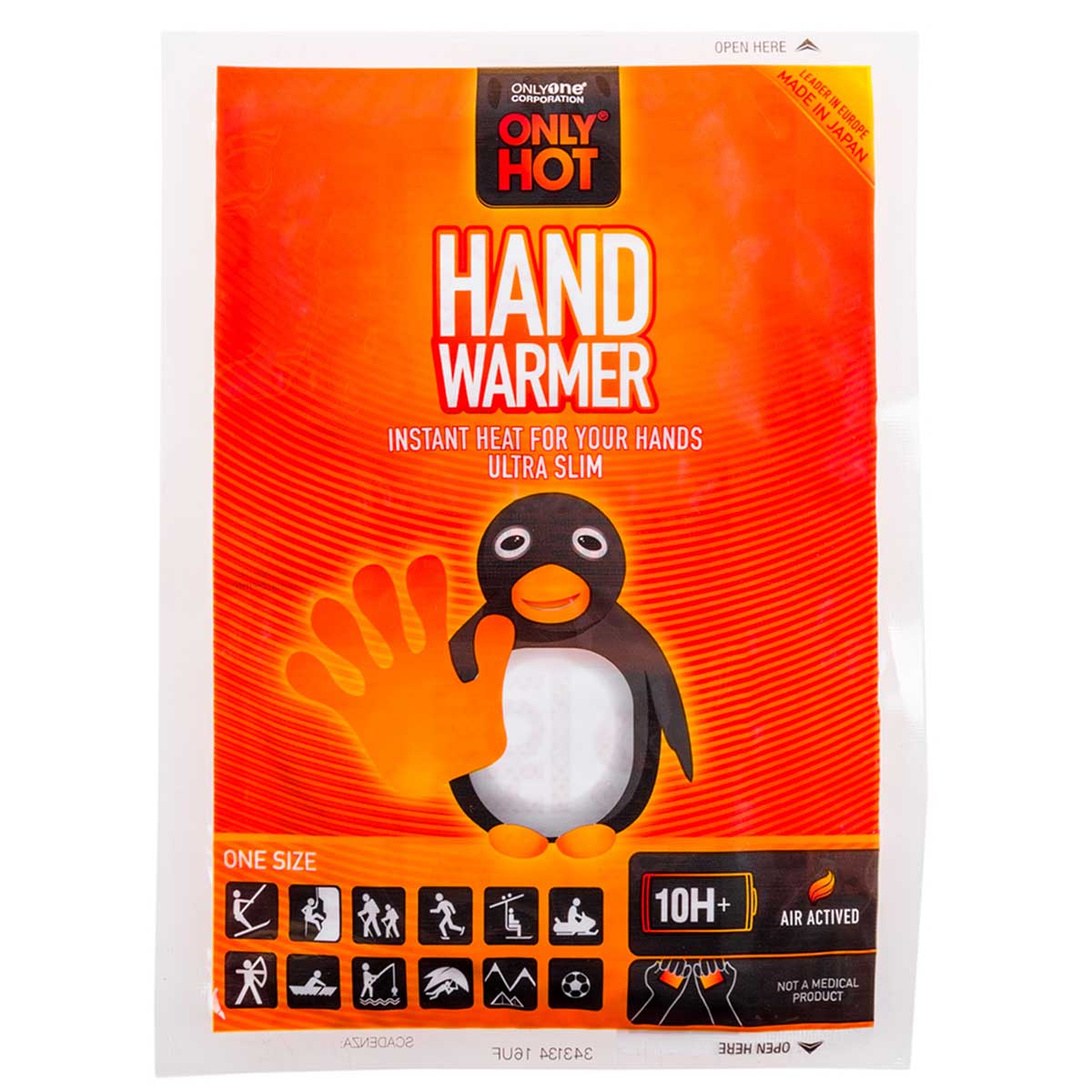 Réchauffeur chimique pour mains Only Hot Hand Warmer - Only One Corporation