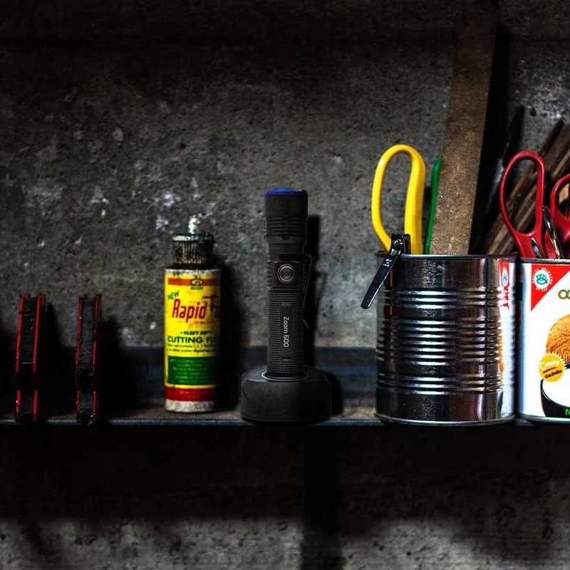 Lampe de poche Zoom 600R - 600 lumens NightSearcher