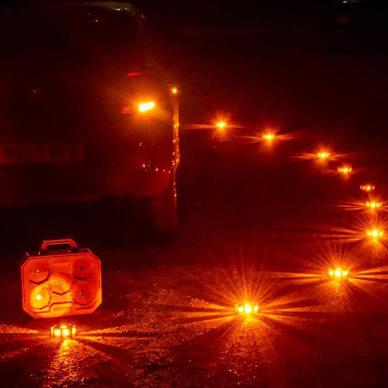 Jeu de lampes d'avertissement séquentielles Pulsar Navstar 10 pcs. NightSearcher