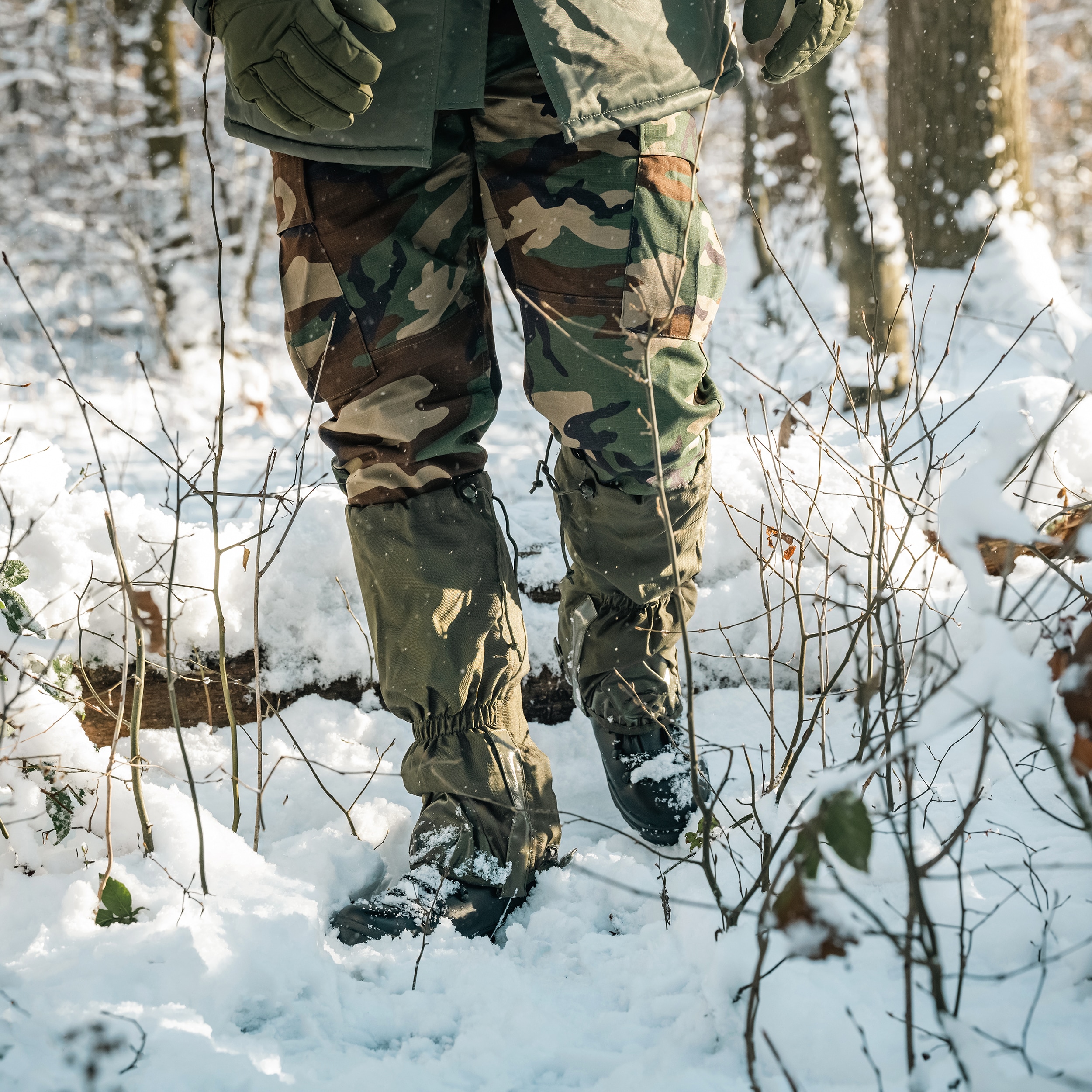 Guêtres Militaires Pro Mil-Tec - Olive