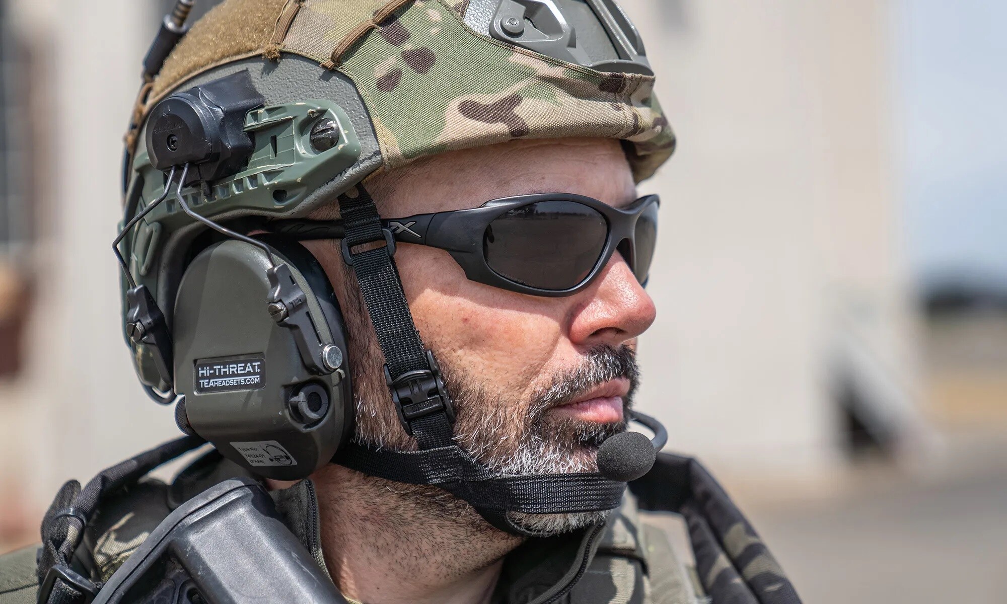 Lunettes tactiques XL-1 Advanced Comm 2.5 Set 3in1 Wiley X - Grey/Clear/Light Rust - Matte Black