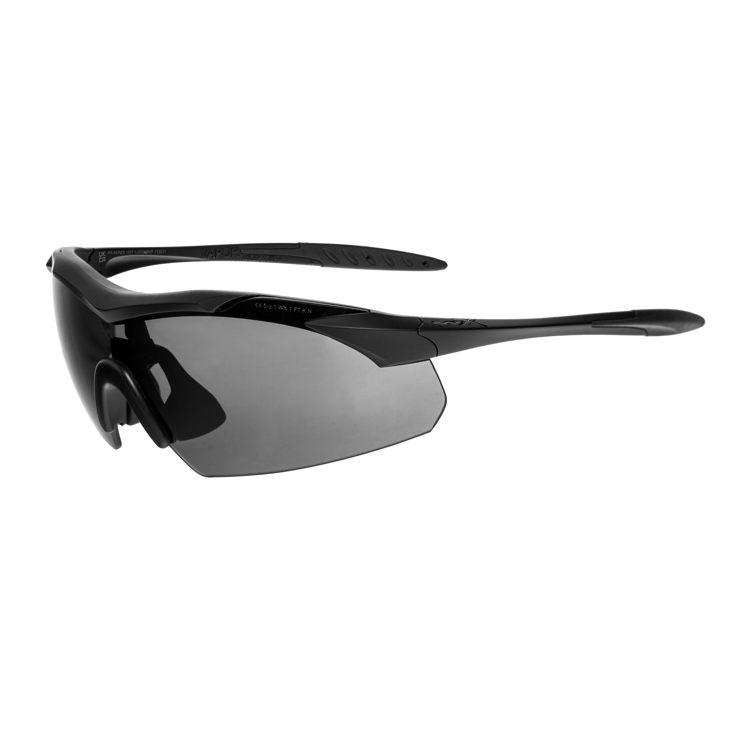 Lunettes tactiques Vapor 2.5 Set 3in1 Wiley X - Matte Black