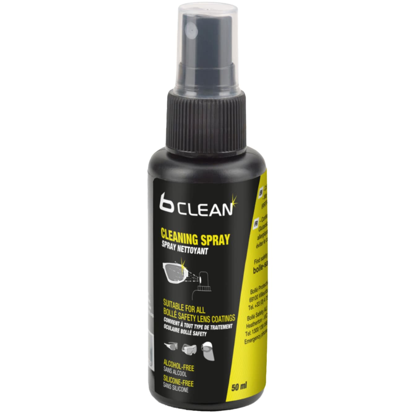 Produit de nettoyage pour lunettes B-Clean B412 - 50 ml Bolle