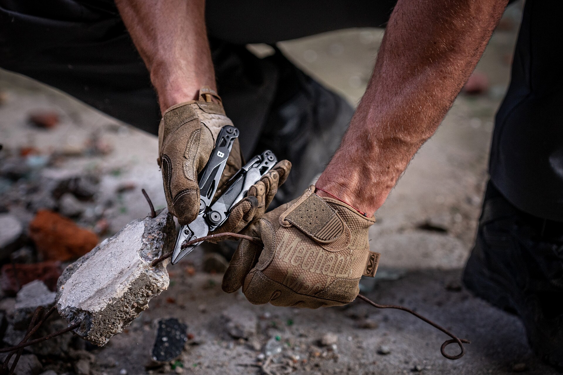 Gants Precision Pro High-Dexterity Grip Mechanix - Coyote