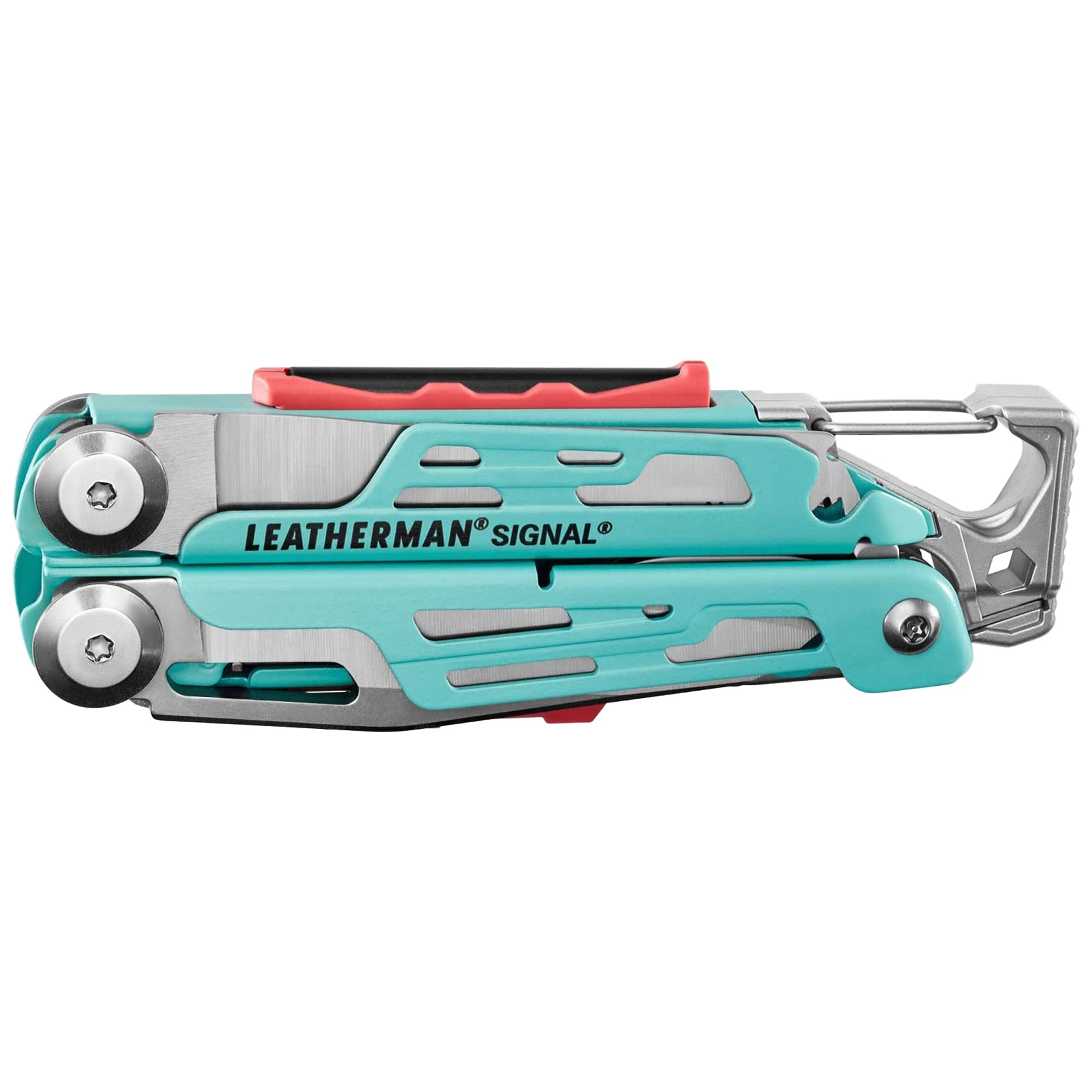 Multitool Signal Leatherman - Aqua Stainless avec holster