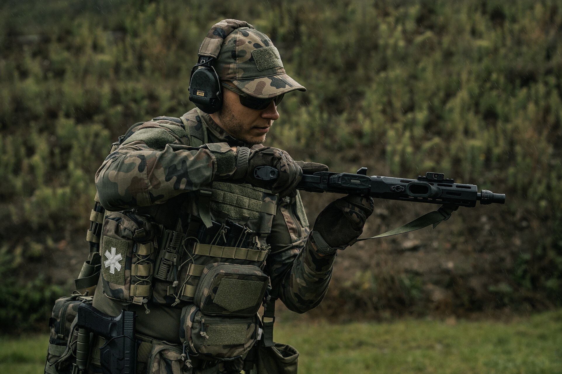 Pochette Guardian Flap Helikon - wz.93 Pantera PL Woodland