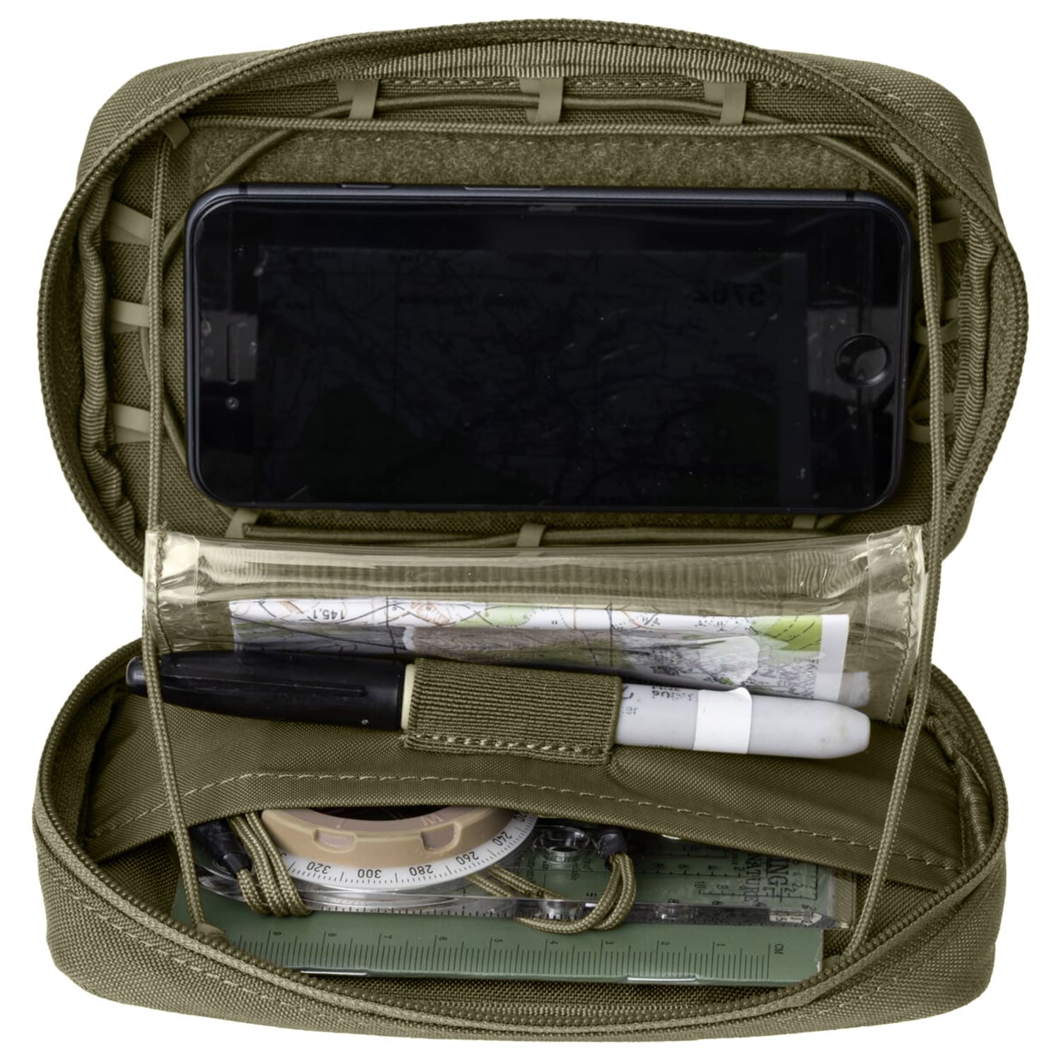 Pochette administrative Guardian Admin Helikon - Olive Green