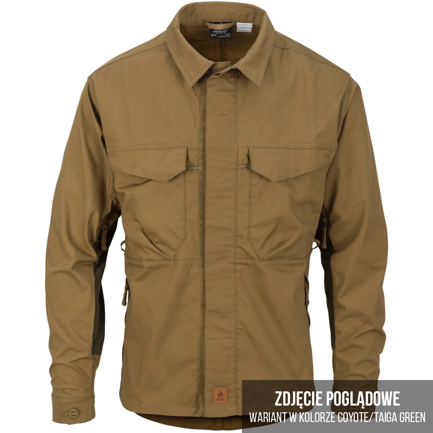 Chemise Woodsman Helikon - Earth Brown/Black