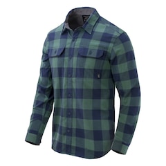 Chemise GreyMan Helikon - Moss Green Checkered