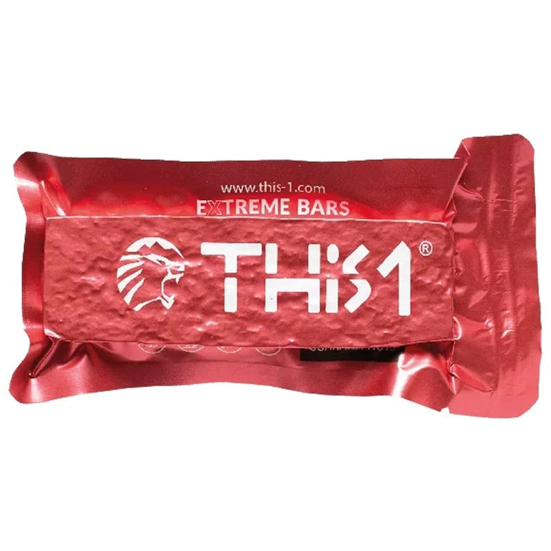 Barre superénergétique 40 g - chocolat au noix avec guarana et rhodiola THIS-1