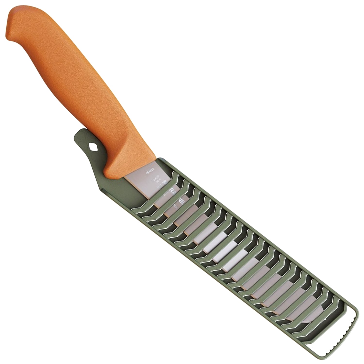 Couteau Hunting Butcher Stainless Mora - Burnt Orange