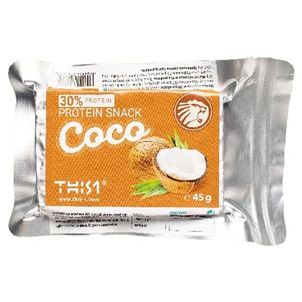 Barre protéinée 45 g - noix de coco THIS-1