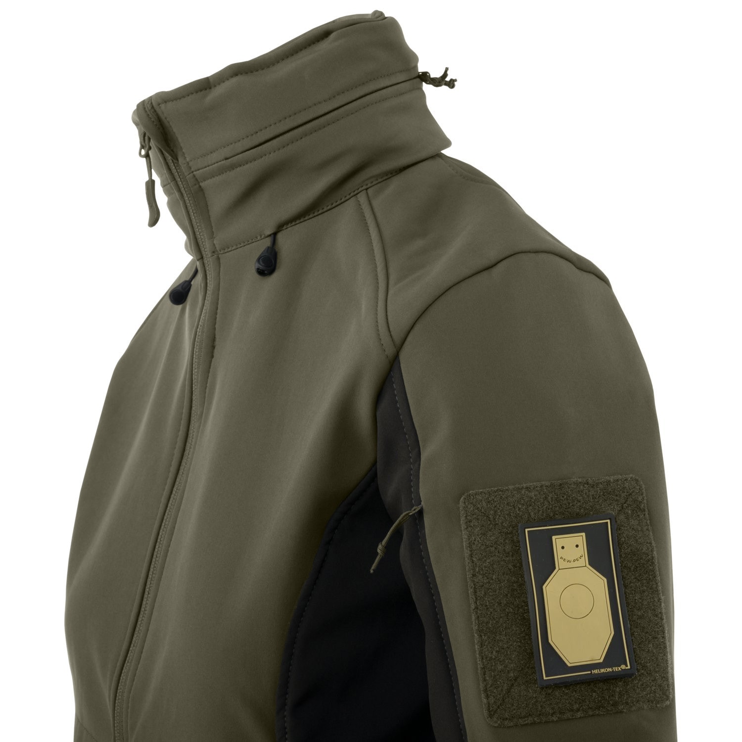 Veste pour femmes Gunfighter Softshell Helikon - Taiga Green/Black