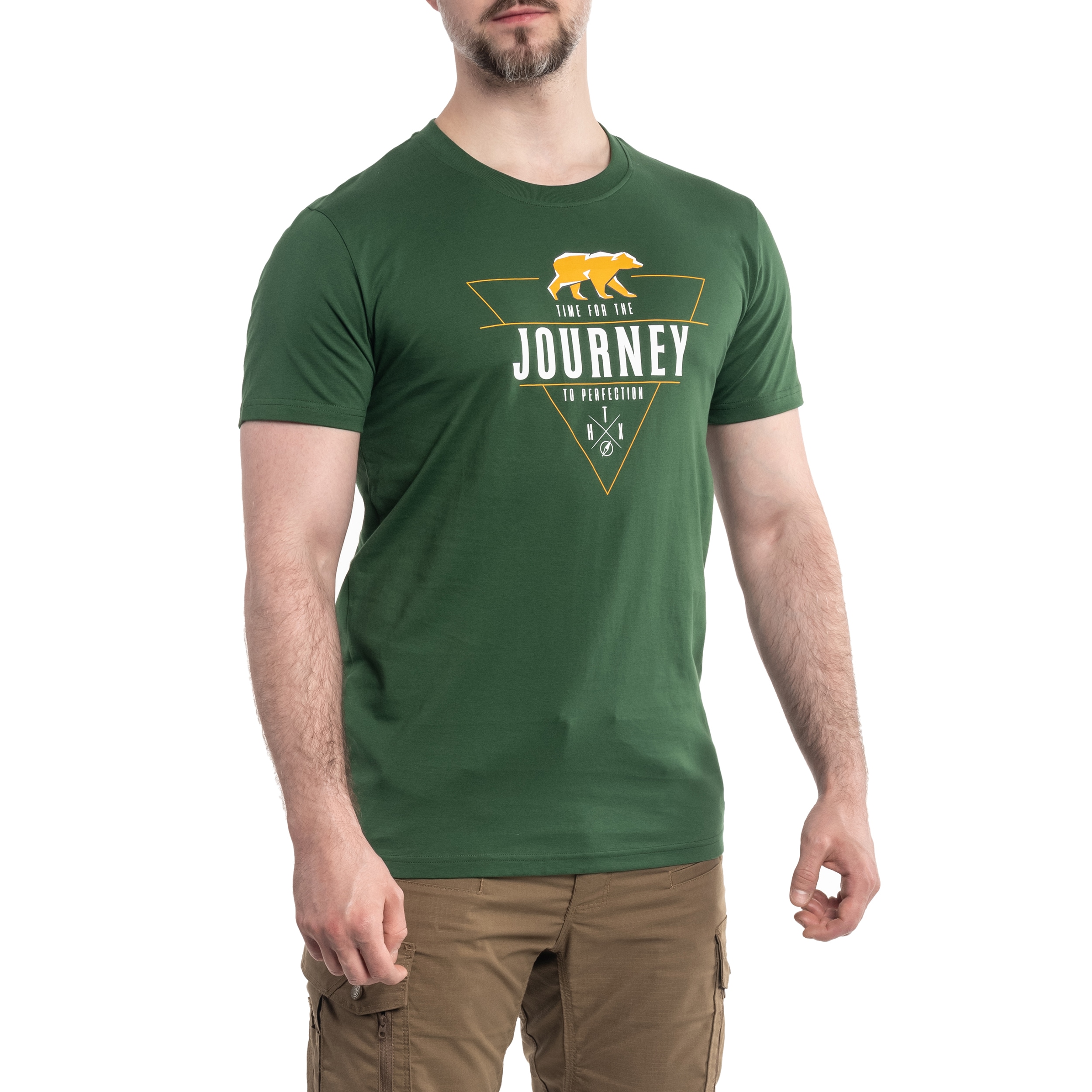 T-shirt Journey To Perfection Helikon - Monstera Green
