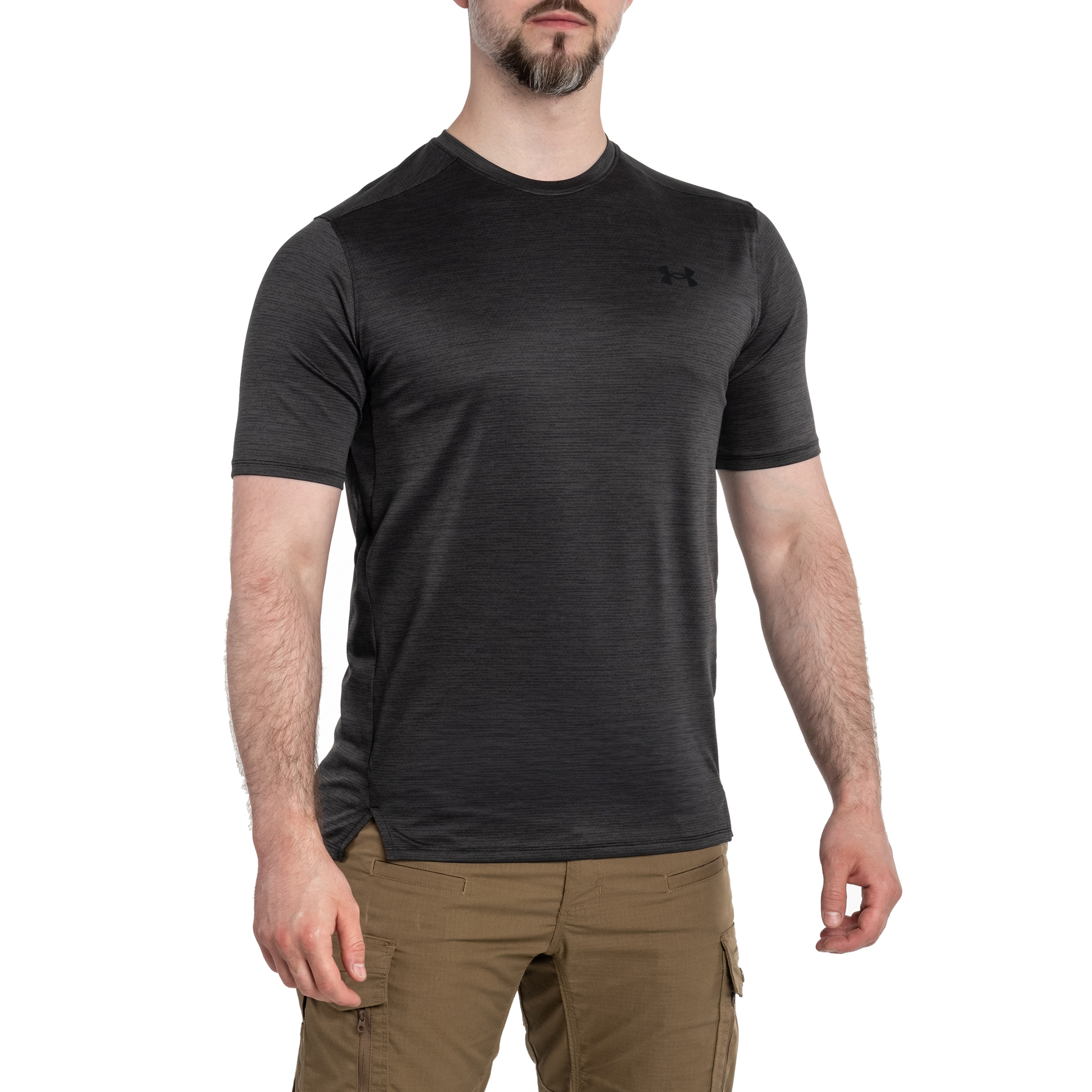 T-shirt thermoactif UA Tech Vent Short Sleeve Under Armour - Black