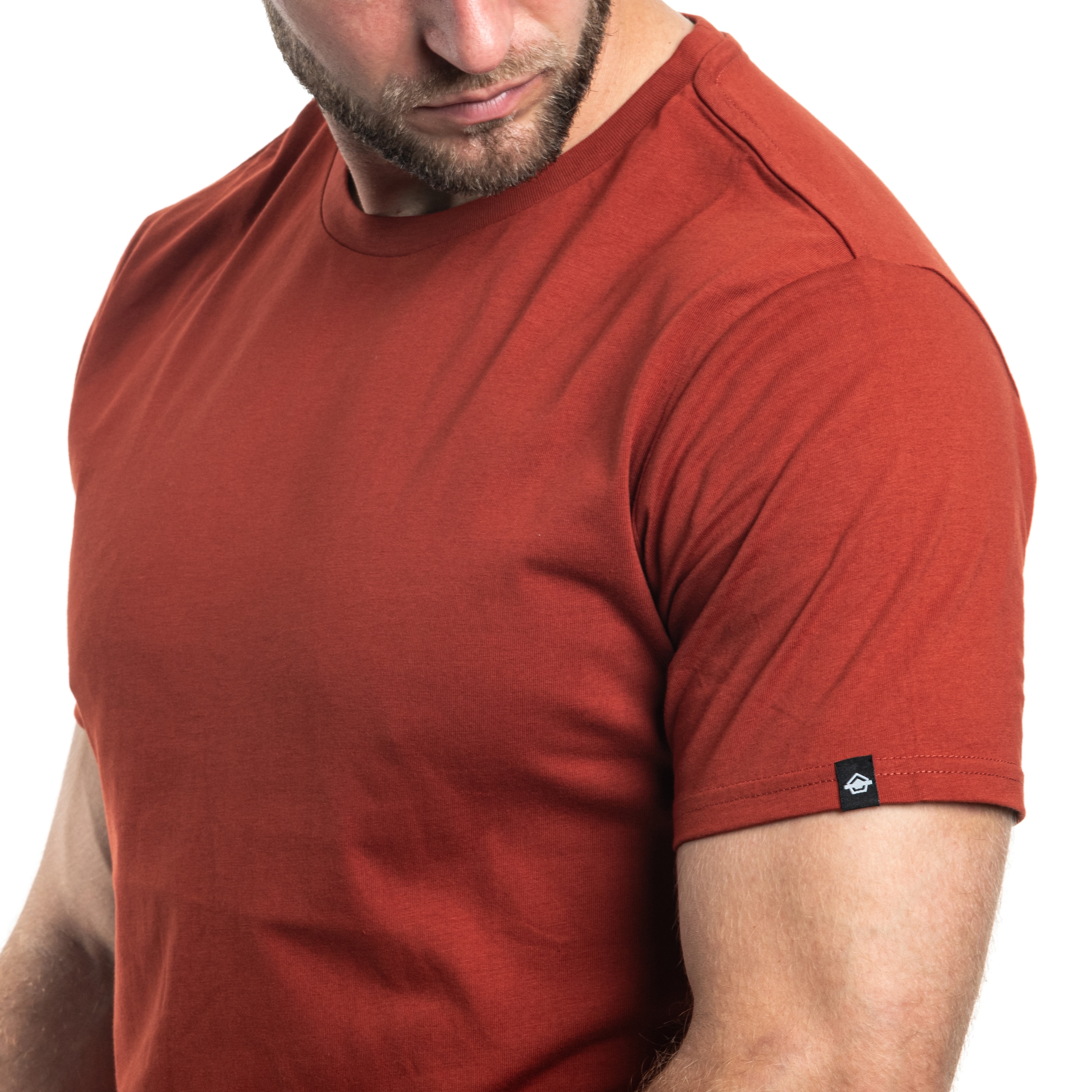 T-shirt Ageron Blank Pentagon - Maroon Red