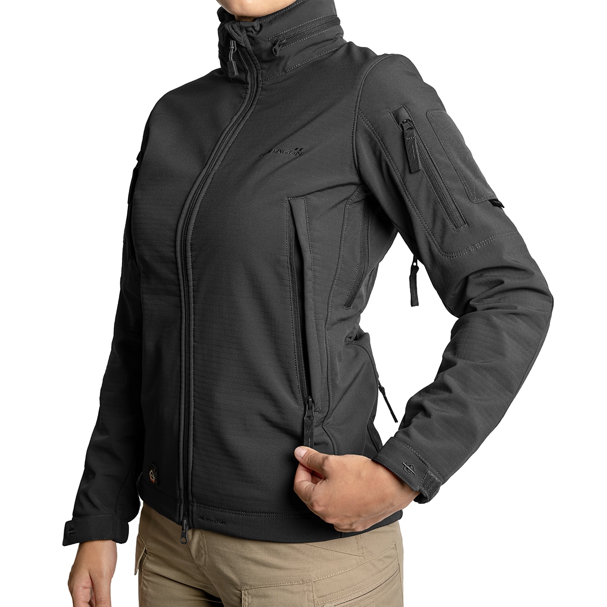 Veste femme Artaxes Pentagon - Black