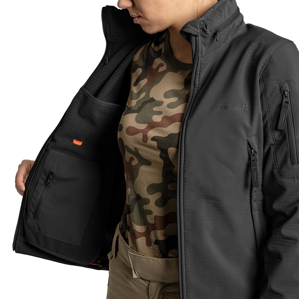 Veste femme Artaxes Pentagon - Black