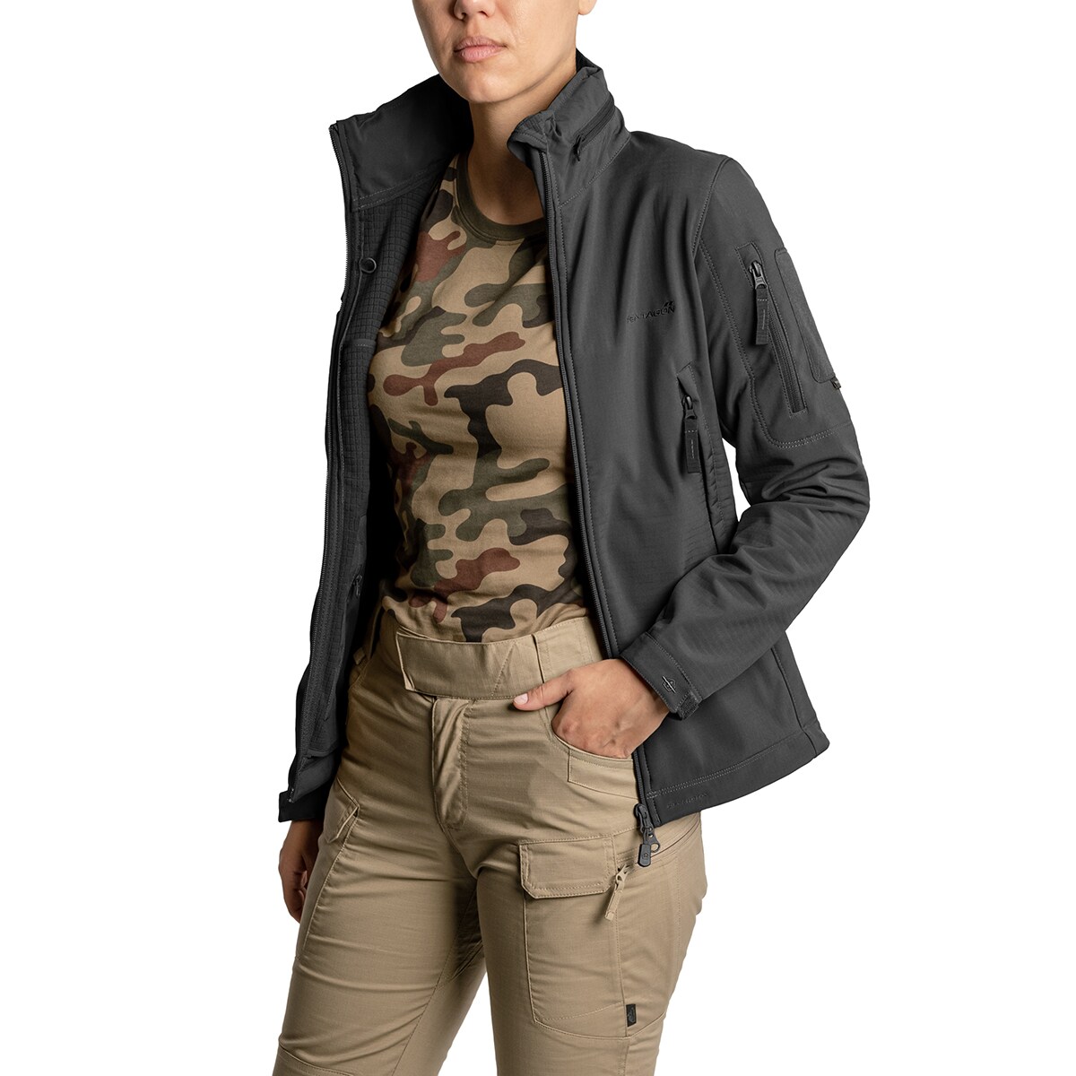 Veste femme Artaxes Pentagon - Black