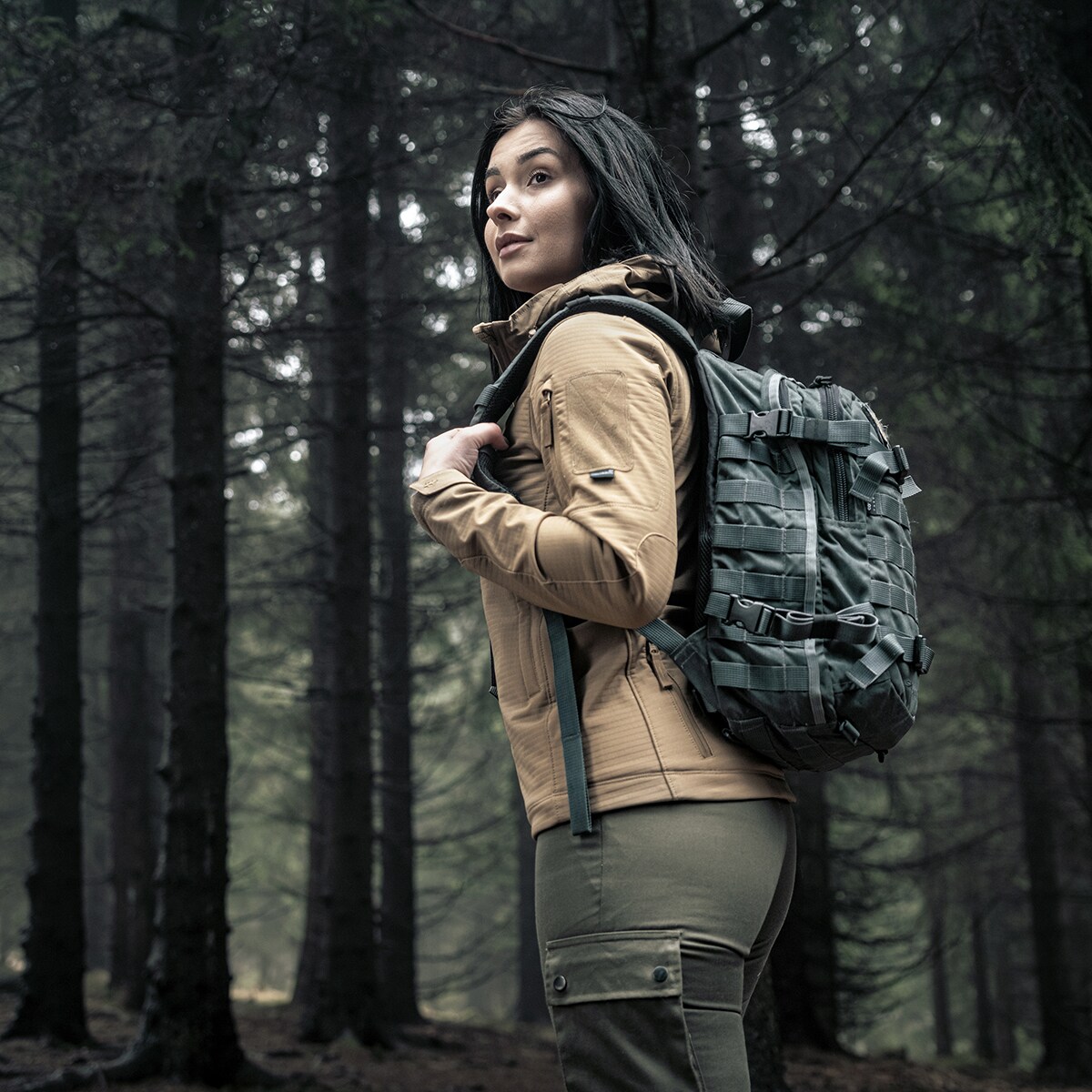 Veste femme Artaxes Pentagon - Coyote