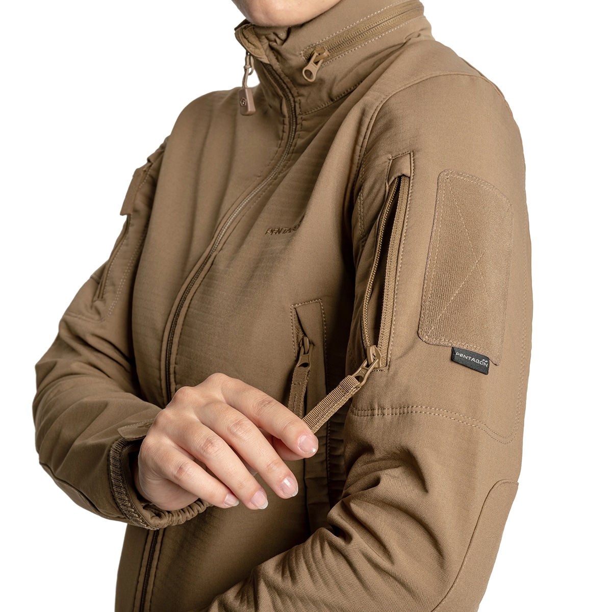 Veste femme Artaxes Pentagon - Coyote