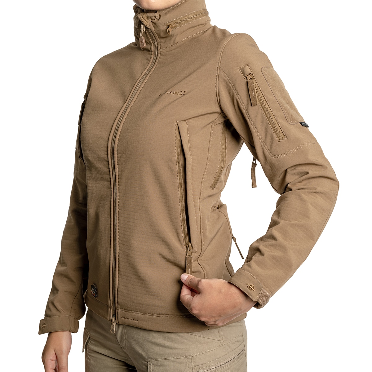 Veste femme Artaxes Pentagon - Coyote