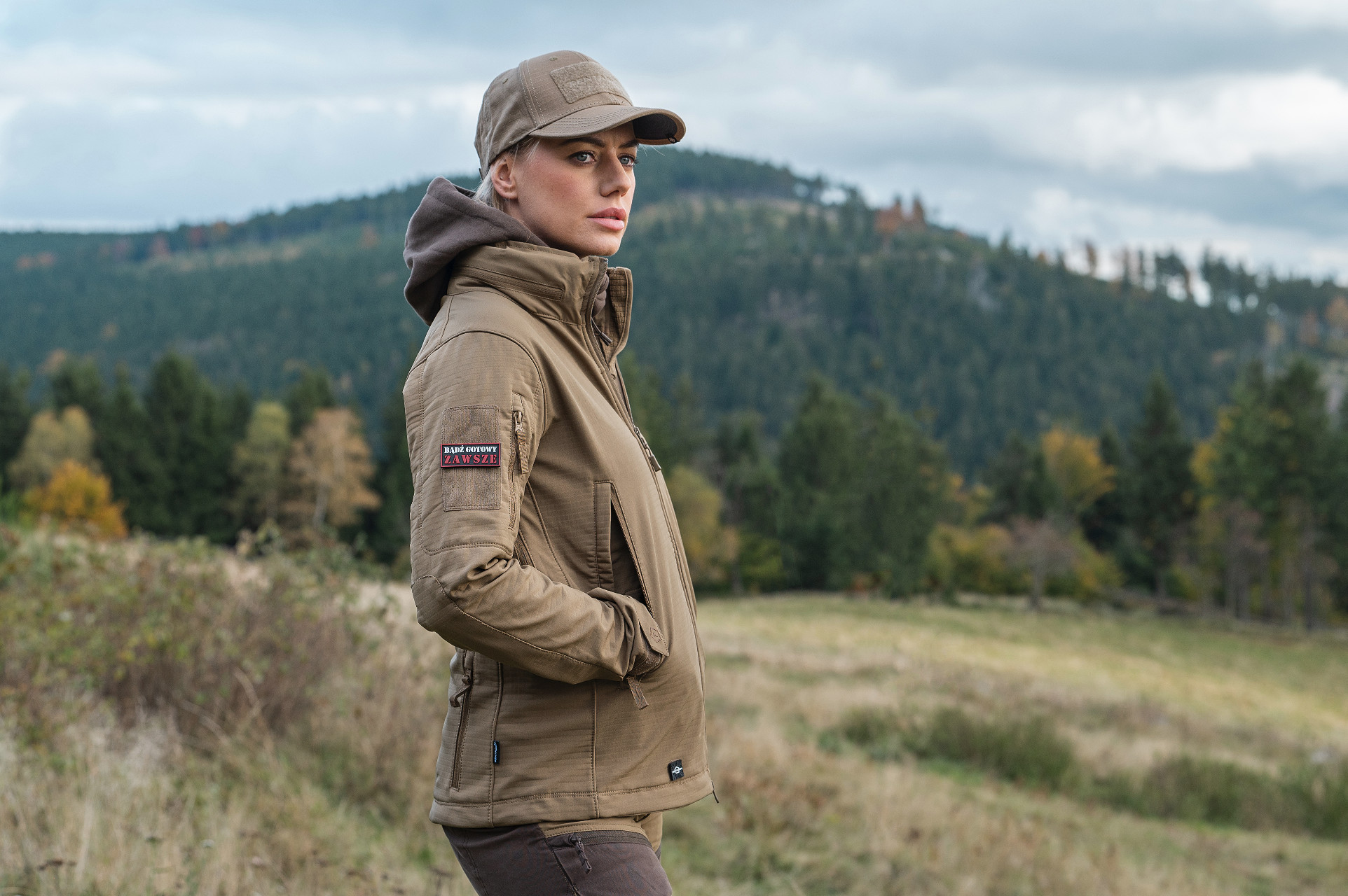 Veste femme Artaxes Pentagon - Coyote