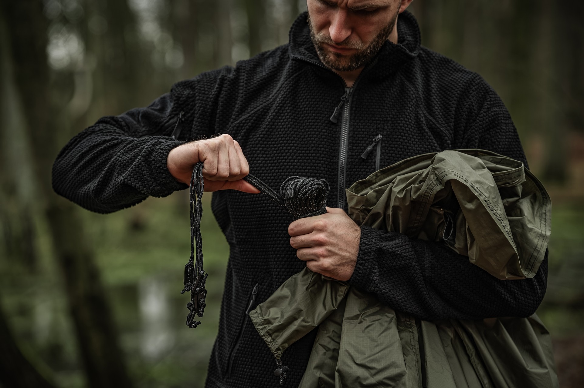Bâche de bivouac X-Rain Tarp Badger Outdoor - Olive