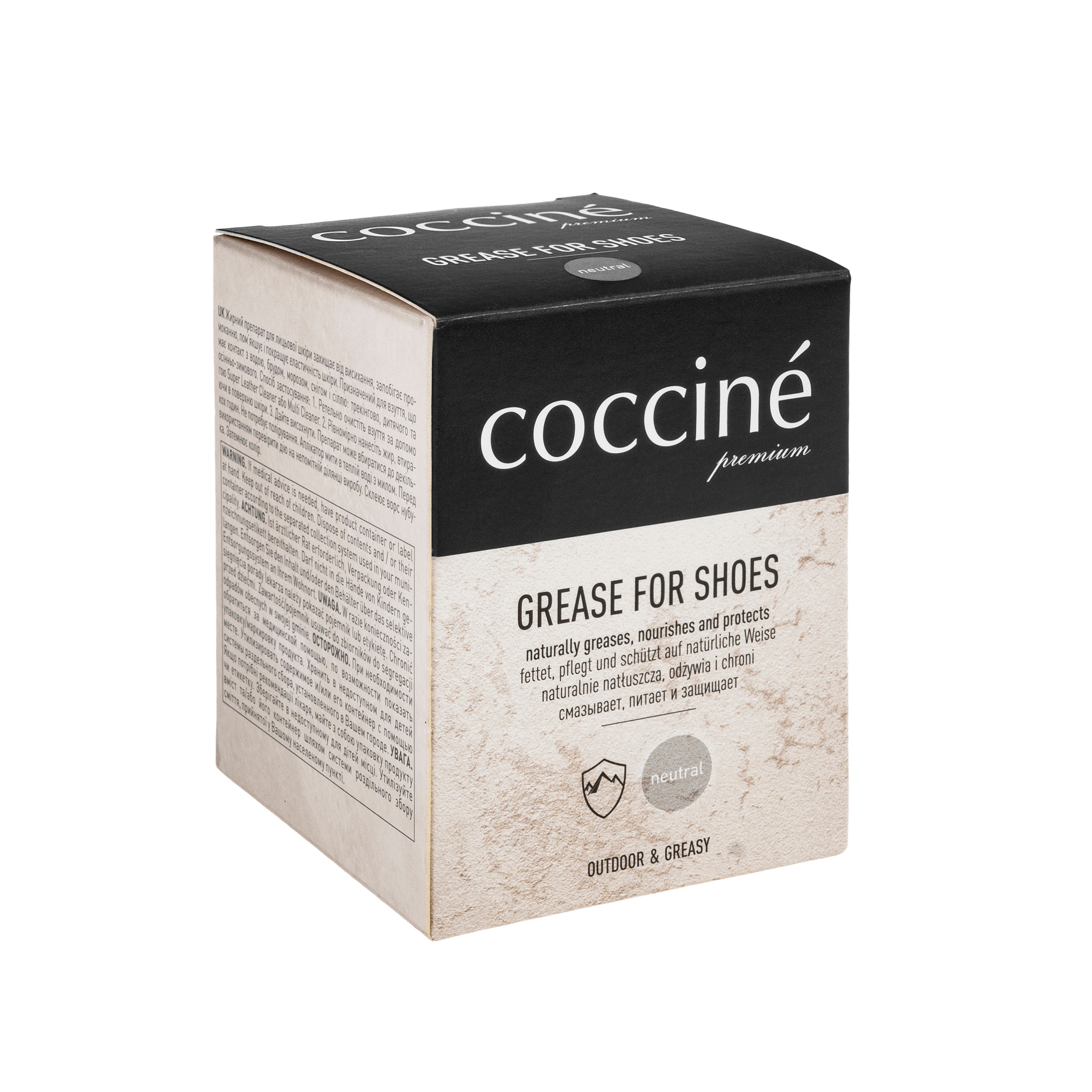 Graisse pour cuir 50 ml - incolore Coccine 