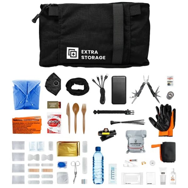 Kit d'urgence Essential Help Bag - Shadow Black