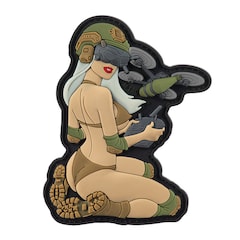 Patch Tactical Girl No.6 PVC M-Tac - Coyote/Olive