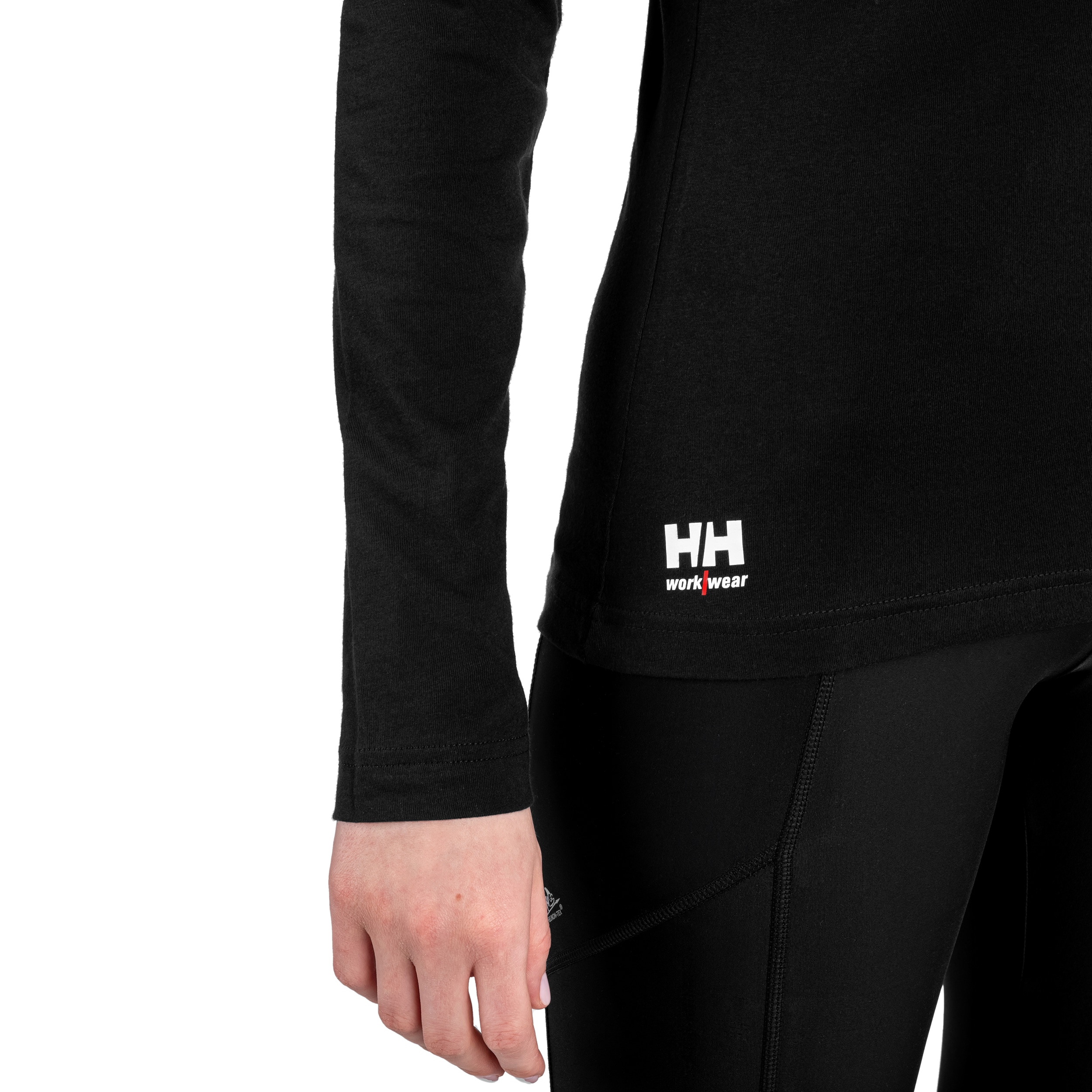 T-shirt pour femmes Manchester Longsleeve Helly Hansen - Black