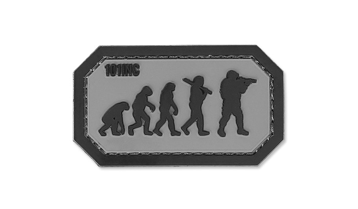 Patch 3D Airsoft Evolution 101 Inc. - Gray