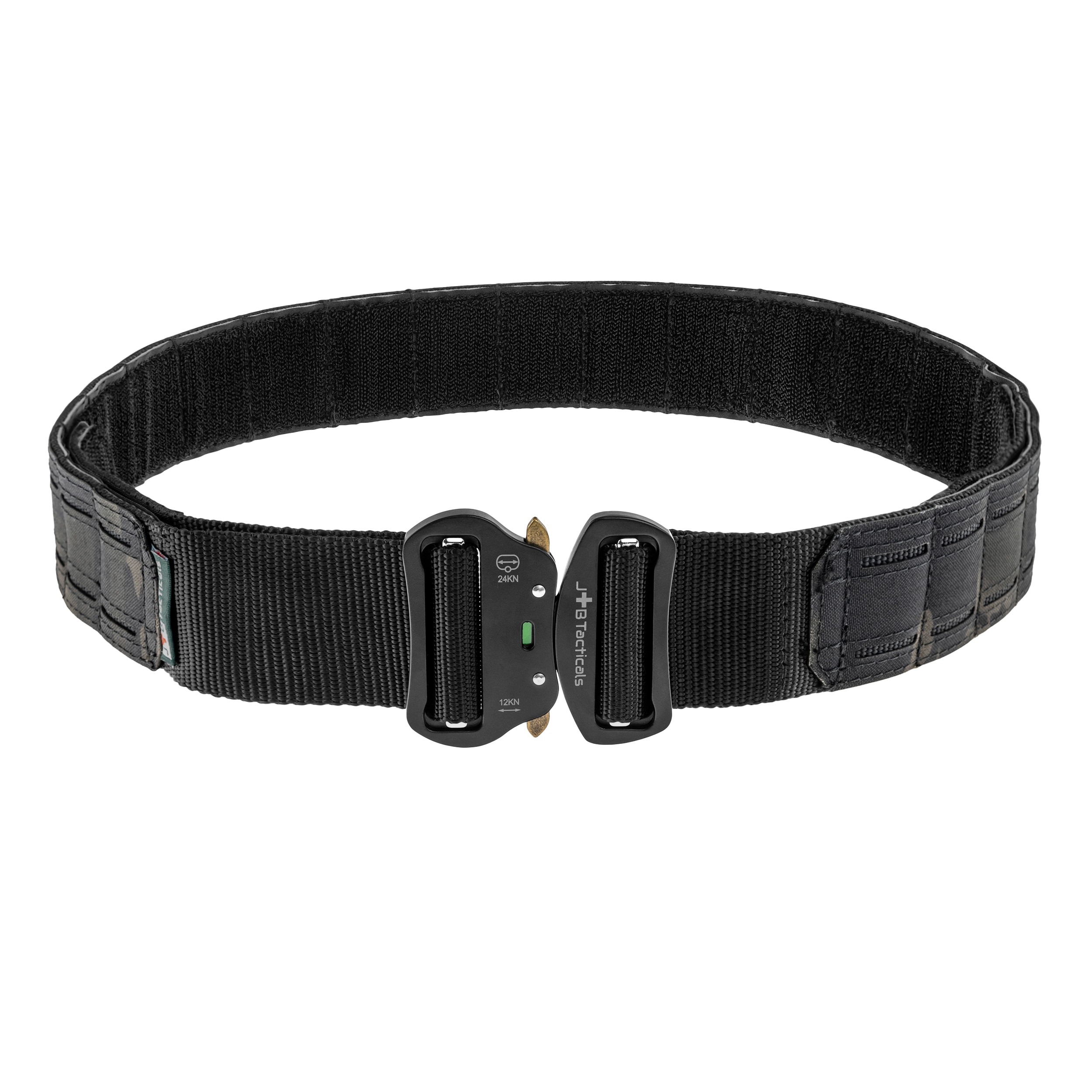 Ceinture tactique avec ceinture intérieure MOLLE Laser Cut JB Tacticals  - Black Camo 