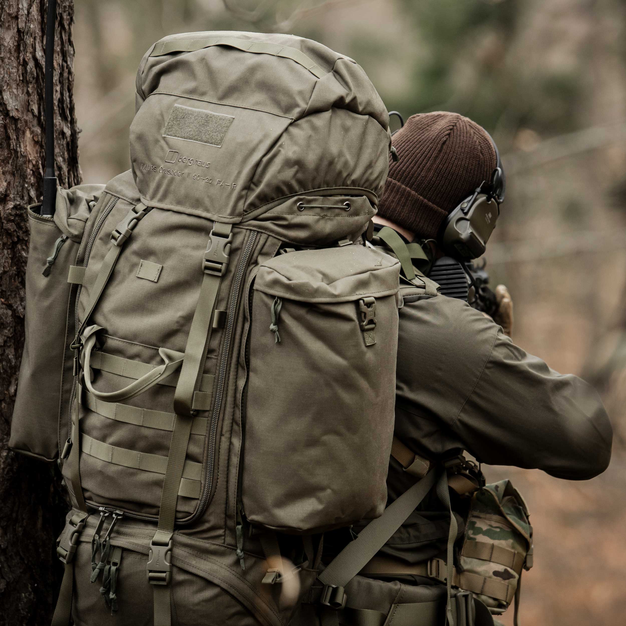 Bonnet en laine Mil-Tec - Olive