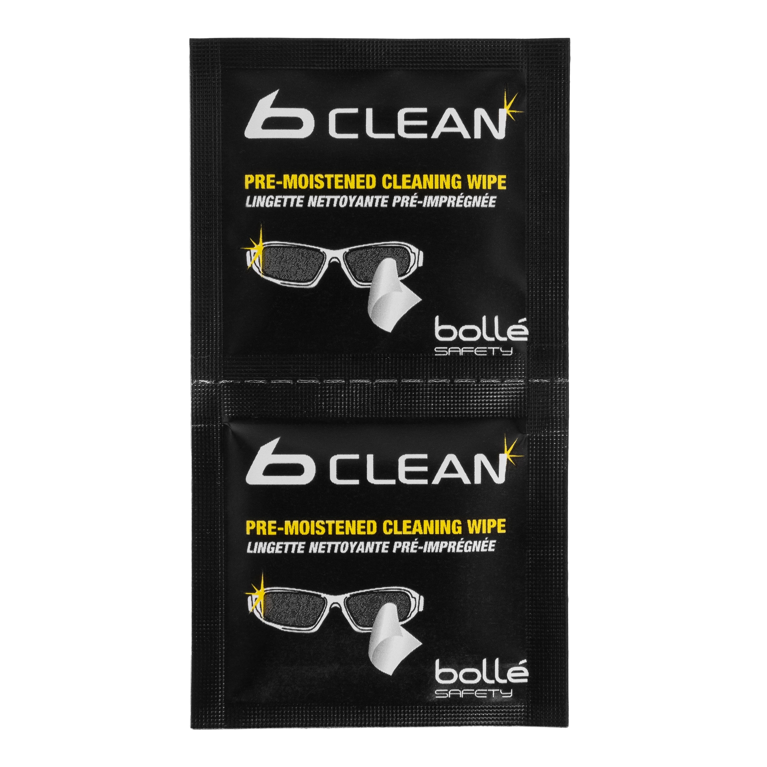 Lingettes pour le nottoyage de l'optique  10 pcs. B-Clean 