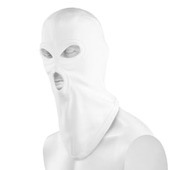 Cagoule en coton 3 trous Mil-Tec - White