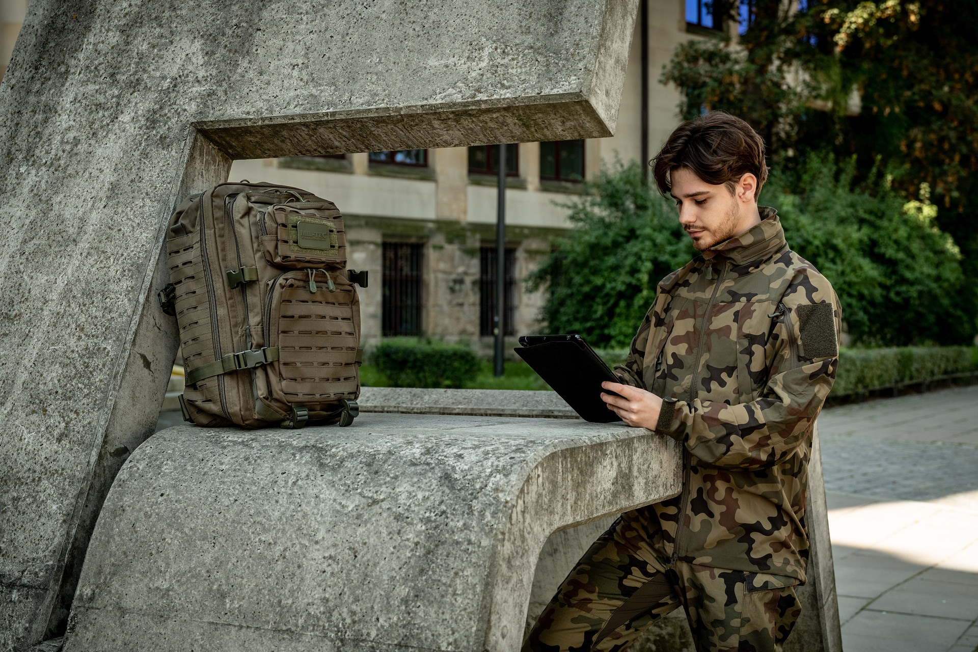 Sac à dos Assault Pack Laser Cut Large 36 L Mil-Tec - Olive