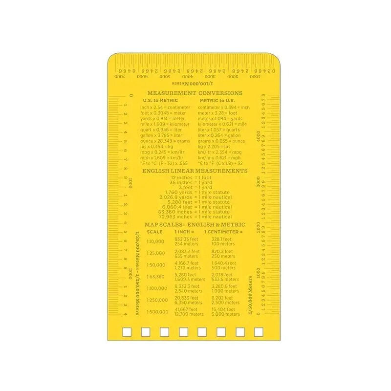 Bloc-notes imperméable 3x5