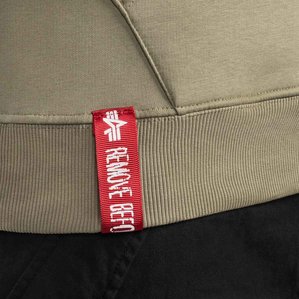 Sweat à capuche Basic Hoody Alpha Industries - Olive