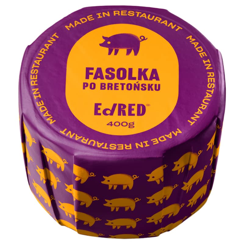 Aliments en conserve - Haricot breton 400 g Ed Red